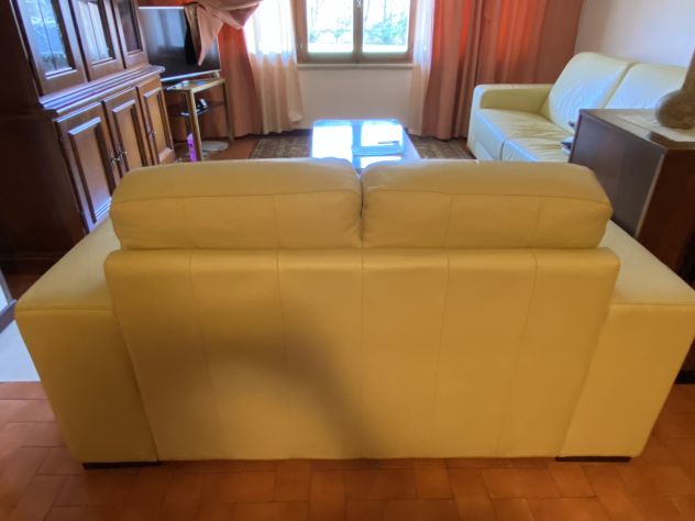 Divano due posti in pelle - Foto 2