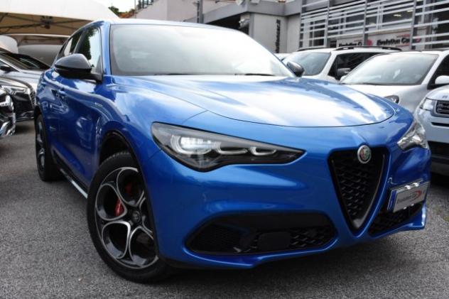 ALFA ROMEO Stelvio 2.2 Turbodiesel 210 CV AT8 Q4 Veloce *BLU MISANO* rif. 23765085 - Foto 2