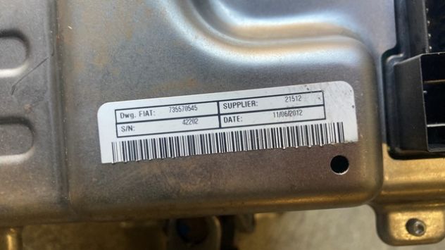 Piantone sterzo elettrico Lancia Ypsilon del 2013 (735570545) - Foto 3