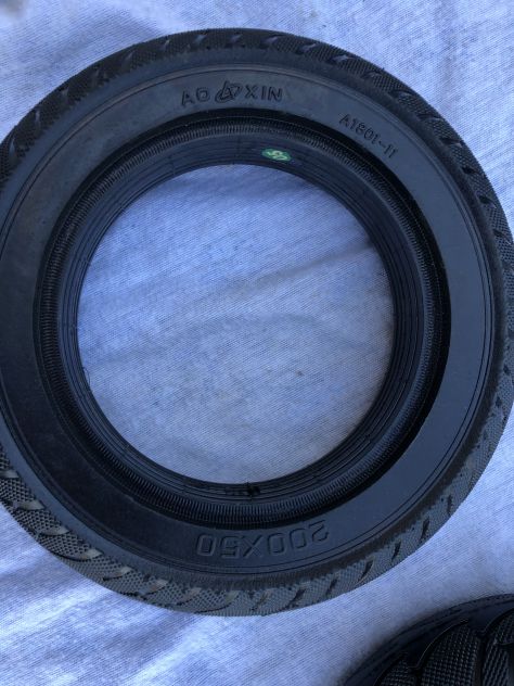 Due Gomme Piene 200x50 Monopattino Elettrico NUOVE - Foto 2