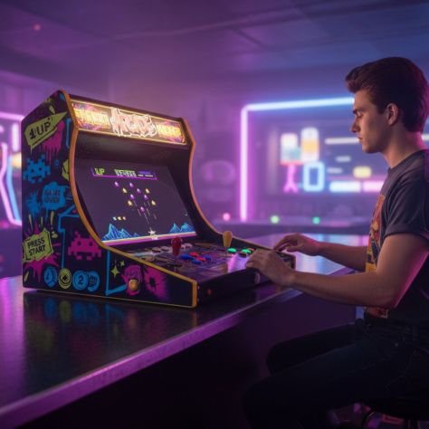 Bartop Arcade 2 Players Street Art - Pronta Consegna - Foto 3