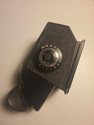 Pentaprisma esposimetrico 45 gradi per Hasselblad, della FOS. Come nuovo 200 E. - Foto 2