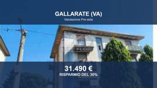Immobile in asta di 71 m², box auto in vendita a Gallarate