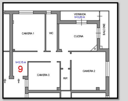 Tribunale di Salerno - RG 35/2024 Appartamento in asta - Foto 11