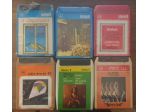 Lotto Stereo 8 da collezione (6 pezzi) Nomadi Camaleonti altro