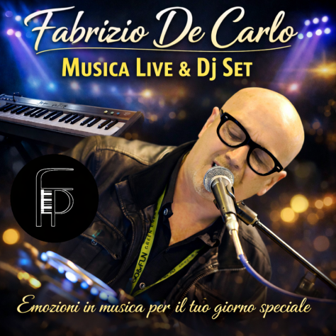 Fabrizio De Carlo - Music Live & DJ set per matrimoni, anniversari, compleanni