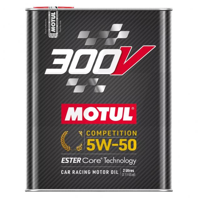 Motul 300V Competition 5W-50 2L - Ester Core Racing Performance