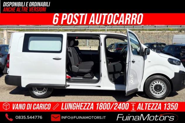 FIAT Scudo 2.2 Multijet 150 CV XL L3 H1 6 POSTI NUOVO rif. 24069172