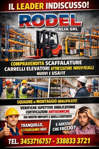 Porta pallet industriali - Foto 3