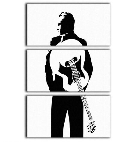 Quadro moderno Johnny Cash dipinto a mano pop art - Foto 2