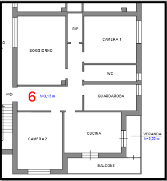 Tribunale di Salerno - RG 35/2024 Appartamento in asta - Foto 11