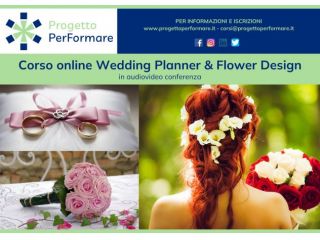 Corso online di wedding planner e flower design
