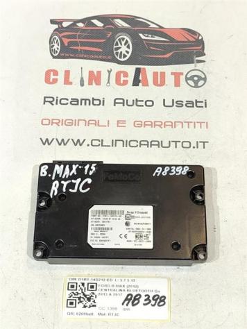 MODULO CONTROLLO BLUETOOTH FORD B - Max Berlina D1BT-14D212-ED RTJC bifuel/gas 1388 (12)