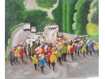 Quadro di Angelo Salvadori "GIRO D'ITALIA"