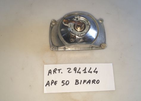 FARO GRUPPO OTTICO ANTERIORE PIAGGIO APE 50 DOPPIO FARO - Foto 2