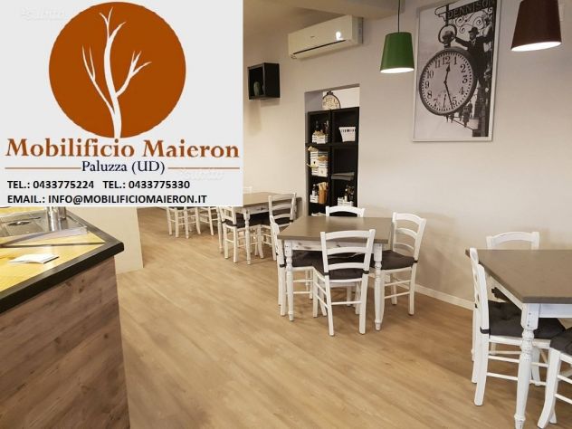 Tavoli Taranto Per Arredamento Bar Ristorante Pizzeria Stile Shabby Chic - Foto 6