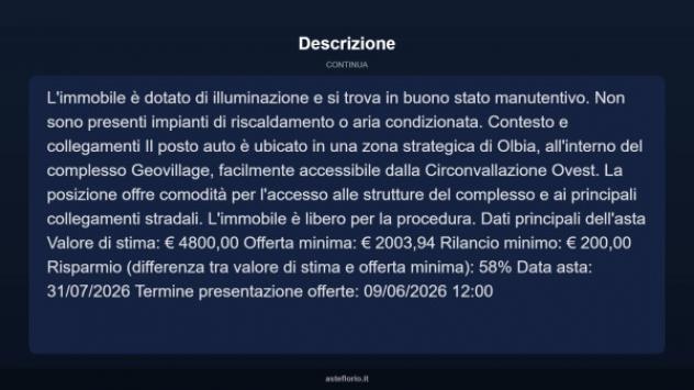 Immobile in asta di 13 m² in vendita a Olbia - Foto 10