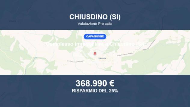 Immobile in asta di 218914 m² in vendita a Chiusdino