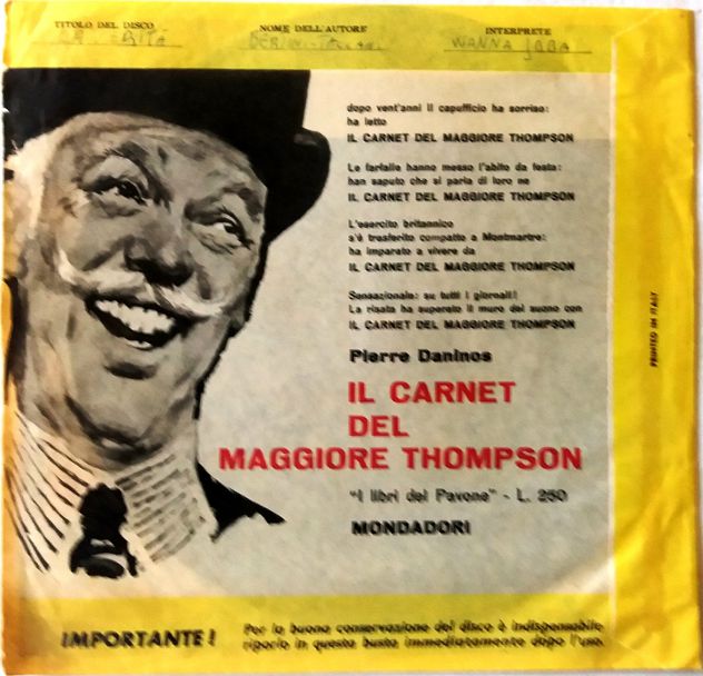 4 Flexi-disc -Inserti aIla Rivista Il Musichiere con pubblicità diverse-1959 - Foto 7