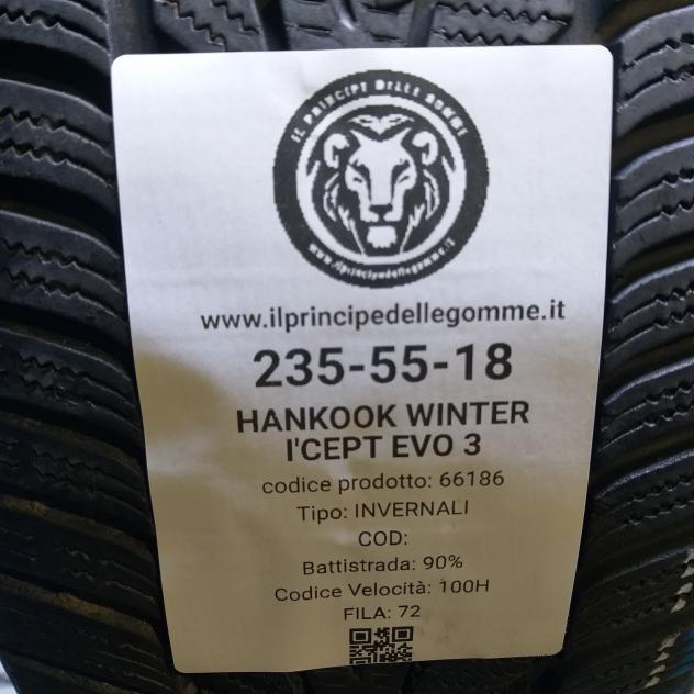 4 GOMME 235 55 18 HANKOOK A66186 - Foto 2