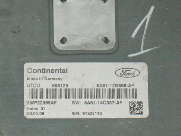 5WP22365AF ECU FORD FIESTA 1.4 8A61-12B565-AF 5WP22365AF SW8A6114C337AF - Foto 2