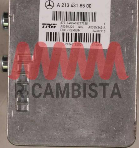 A2134319300 Mercedes S63 AMG W222 centralina ABS gruppo pompa TRW