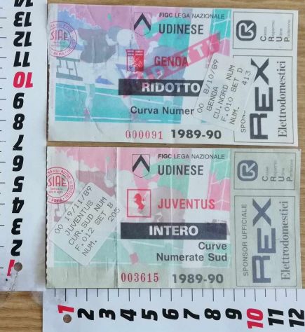 Biglietto Juventus-Napoli di Serie A del 1985/86 - Foto 9