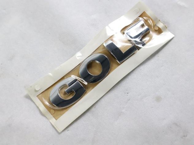 1K6853687 STEMMA FREGIO LOGO EMBLEMA PORTELLONE COFANO POSTERIORE BAULE VOLKSWAGEN GOLF 5 1.9 D 77KW 5M 5P (2005) RICAMBIO NUOVO - Foto 3