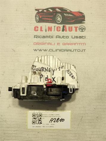 SERRATURA POSTERIORE DESTRA DODGE Journey 1° Serie P04589696AA (08)