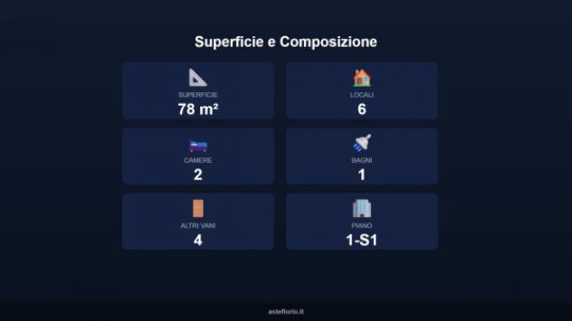 Immobile in asta di 78 m² con più di 5 locali e box auto in vendita a Vedano Olona - Foto 16