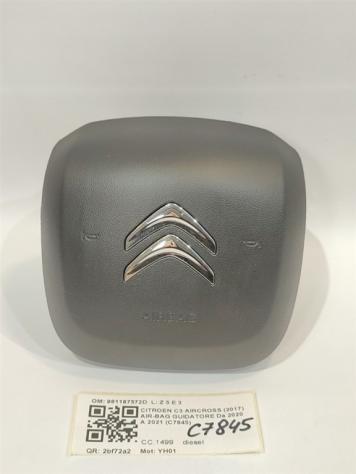 AIRBAG VOLANTE CITROEN C3 AirCross 981187572D YH01 (17)