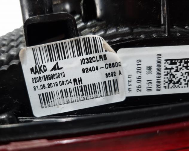 STOP POSTERIORE DESTRO INTEGRATO NEL PORTELLO HYUNDAI i20 Serie 92404-C8600 (20) - Foto 13