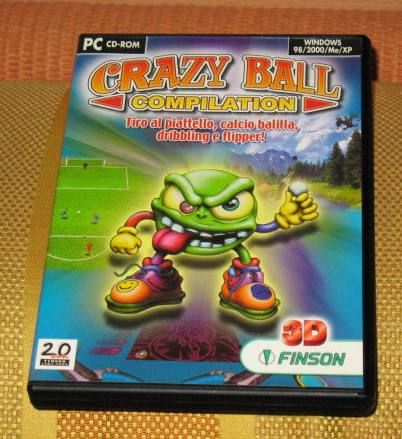 PC CD-ROM 3D CRAZY BALL COMPILATION FINSON