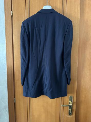 Giacca Uomo Carlo Pignatelli Made in Italy - 50% Lana Vergine - Tg 48 - Blu - Foto 2