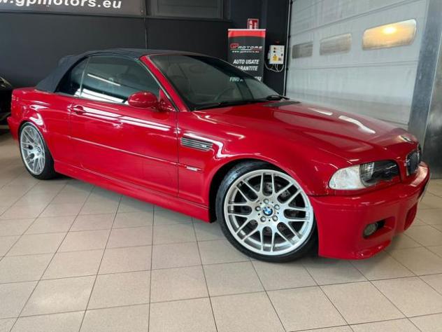 BMW M3 Cabrio 3.2 343CV MANUALE! ROSSA ORIGINALE ! rif. 24123274 - Foto 3