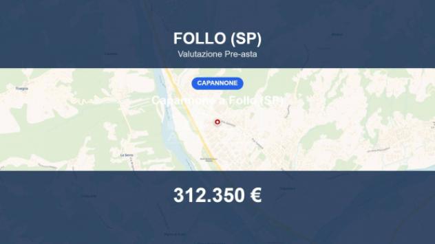 Immobile in asta di 400 m² in vendita a Follo