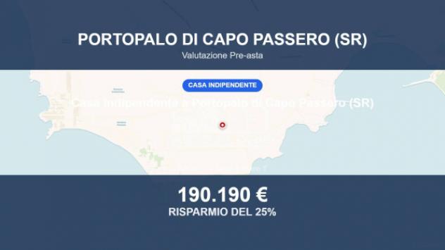 Immobile in asta di 226 m² in vendita a Portopalo di Capo Passero