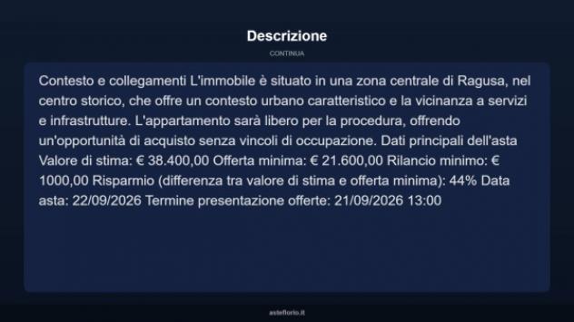 Immobile in asta di 112 m² con più di 5 locali in vendita a Ragusa - Foto 16