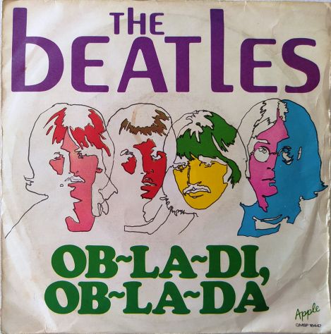 Beatles -Ob la di Ob la da - Back in the USSR- 45rpm -1968