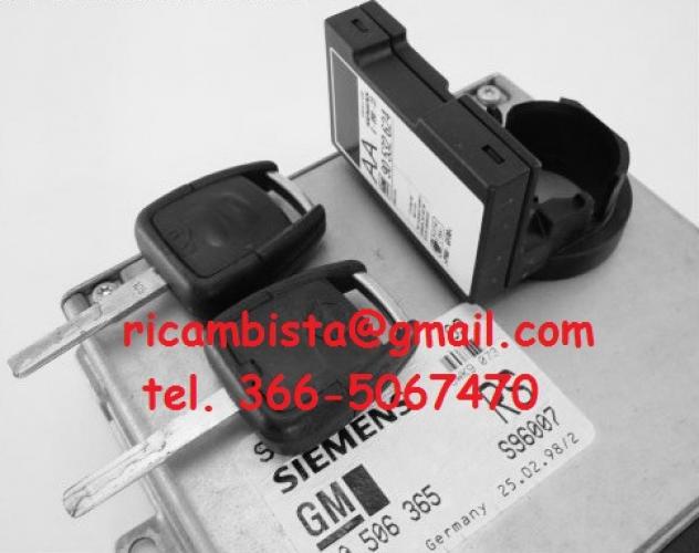 90506365 5WK9073 Opel Vectra B 1.8I 16V centralina motore