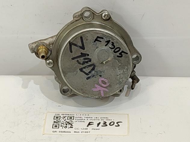 POMPA A VUOTO OPEL Tigra TwinTop 55205444 Z13DT diesel 1248 (0309) - Foto 2