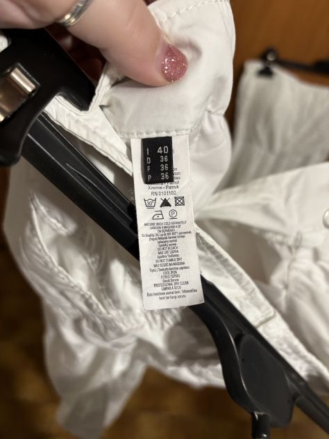 PANTALONI NUOVI LEGGERI ESTIVI DA DONNA IN COTONE MARCA”STEFANEL” - Foto 8
