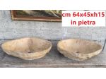 Lavabo lavandino da appoggio in pietra beige 2