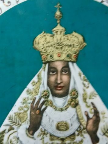 mattonella sacra filettata in oro zecchino sacra anni 50/60 - Foto 2
