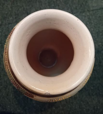 ANTICO VASO ORIENTALE DIPINTO e DORATO - Foto 6