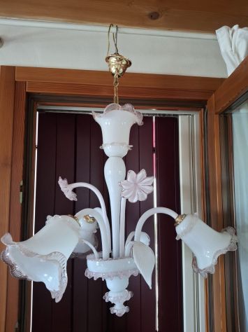 LAMPADARIO IN VETRO DI MURANO - Foto 4