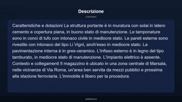 Immobile in asta di 10 m² in vendita a Marsala - Foto 5