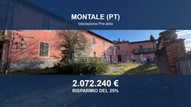Immobile in asta di 783 m² con più di 5 locali e box auto in vendita a Montale