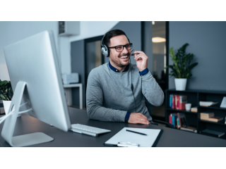 Docente  informatico impartisce lezioni di informatica via web