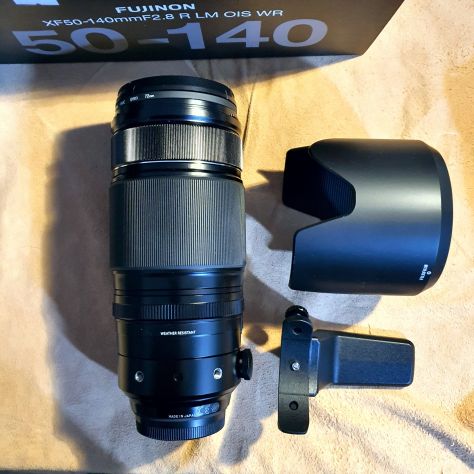 Fuji Fujinon Zoom GI XF 50-140mm f.2,8 R LM OIS WR usato un paio di volte - Foto 3